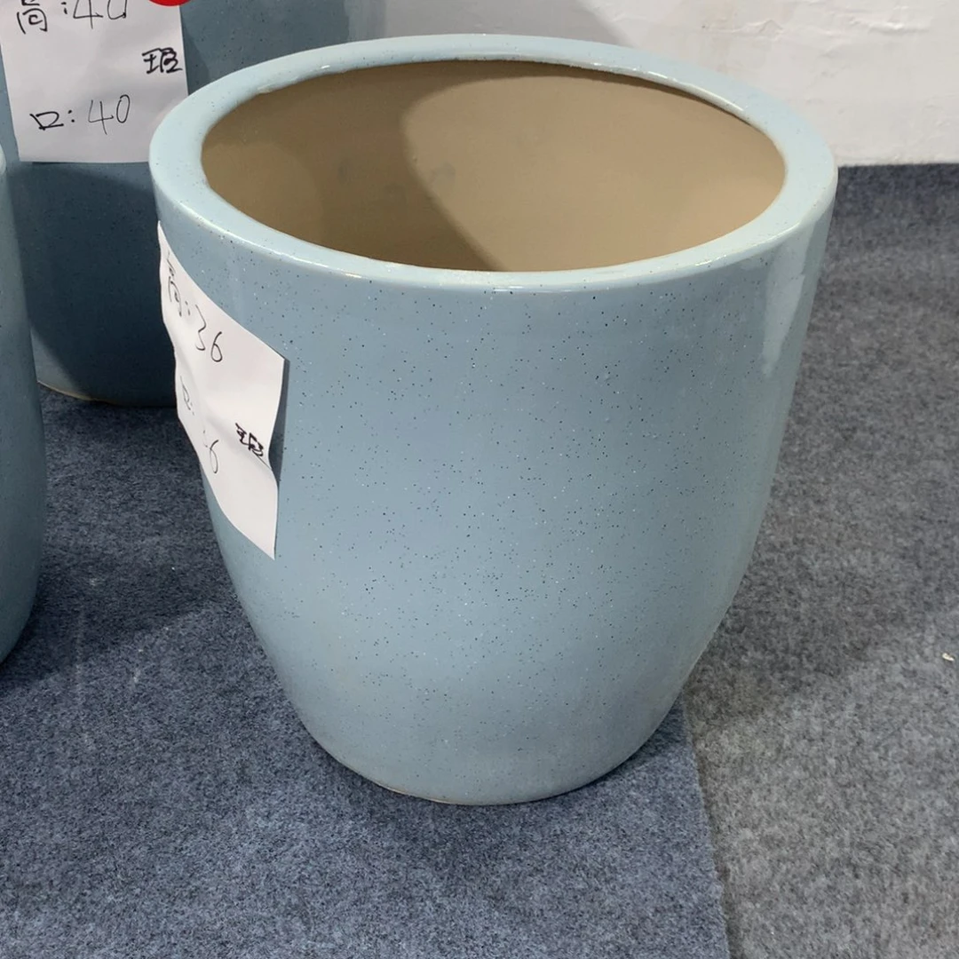 高温陶瓷花盆微瑕