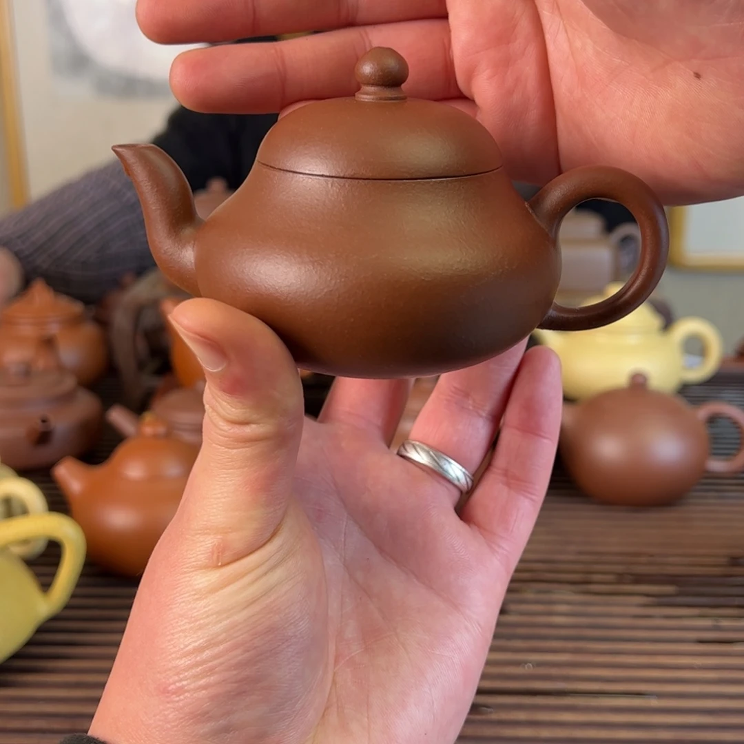 紫砂茶壶西**笛全手工老底槽清君德150c