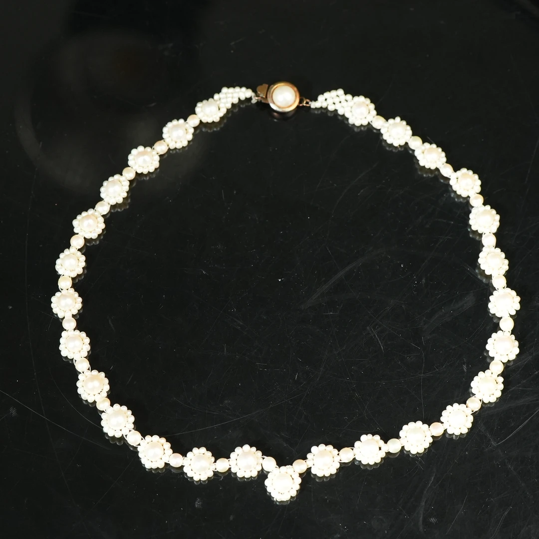 二十世纪中后期珍珠项链【华豫之门】AAGTY25106003