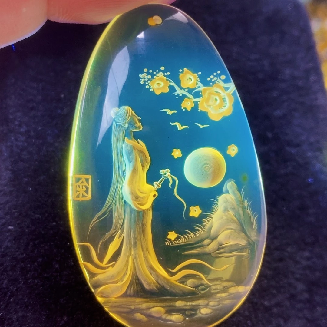 【闪购商品】金珀吊坠(不含链)未镶嵌