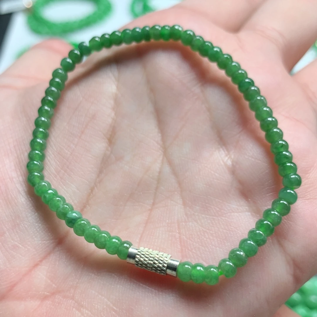 翡翠未镶嵌手链翡翠