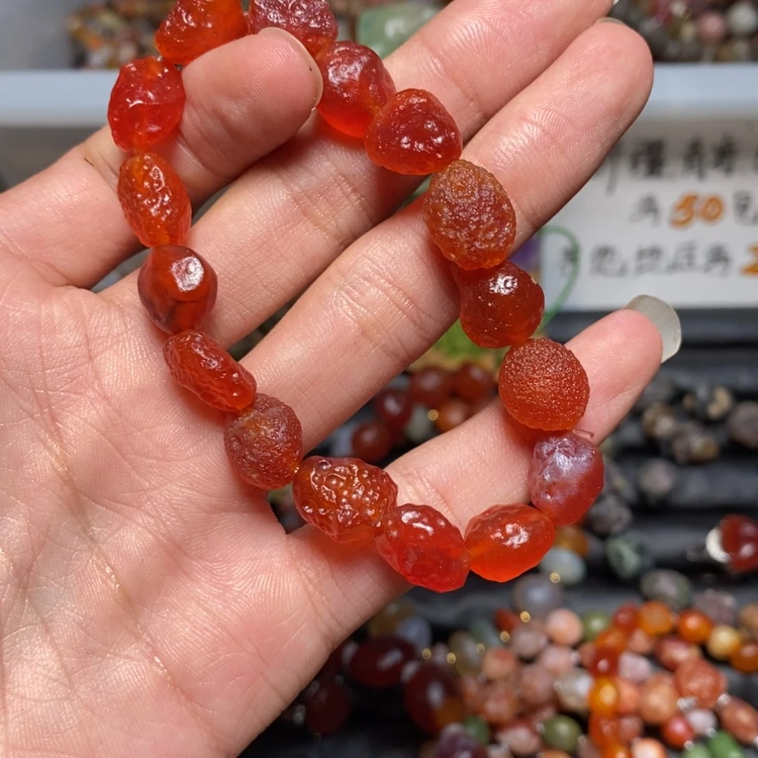 玛瑙/玉髓手链合金林**嫂