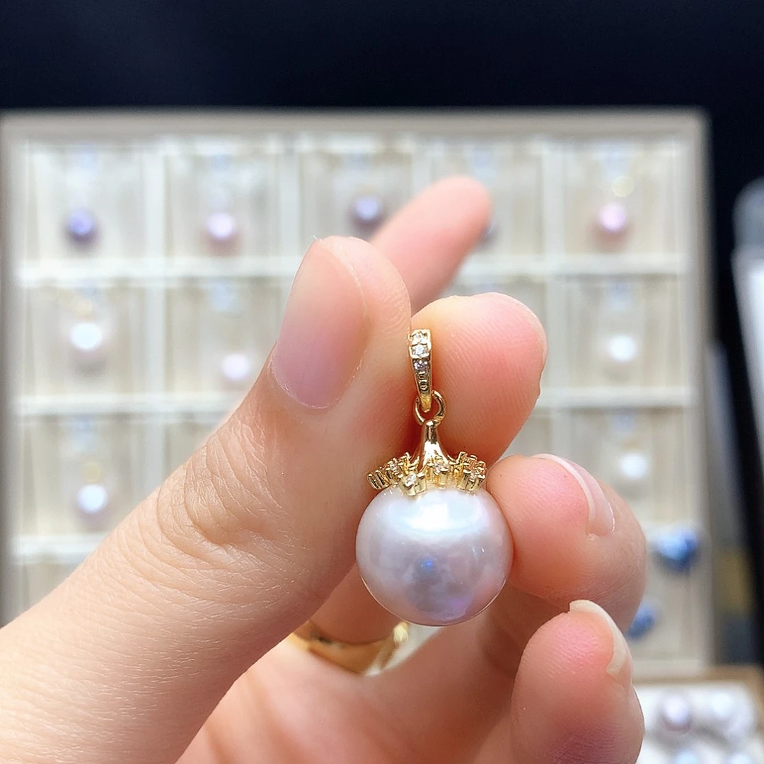 淡水珍珠合金颈饰