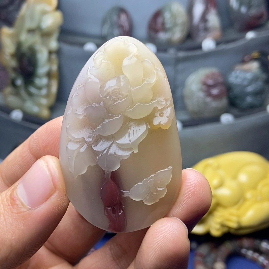 玛瑙/玉髓未镶嵌颈饰