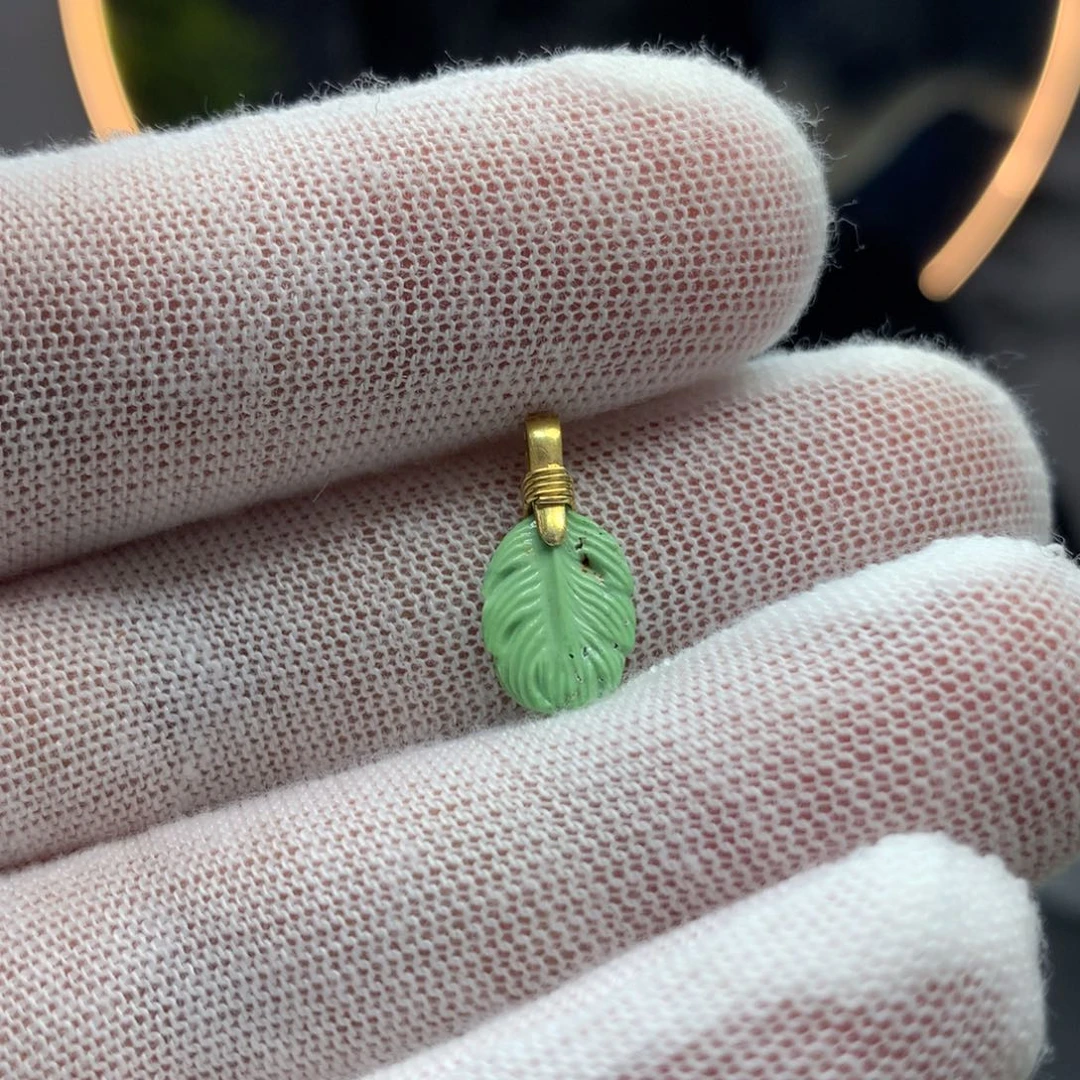 绿松石挂件未镶嵌