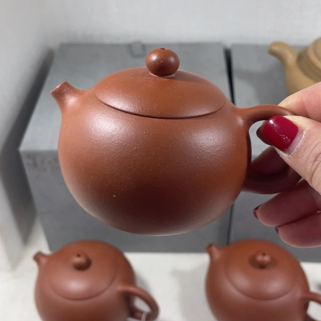 紫砂茶壶西施紫泥150cc