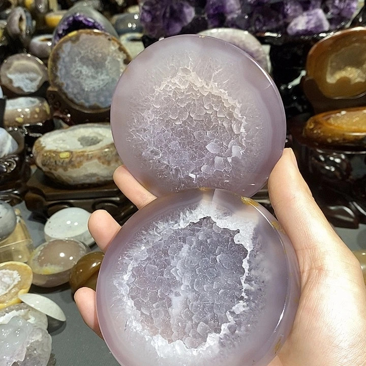 摆件未镶嵌紫晶聚宝盆