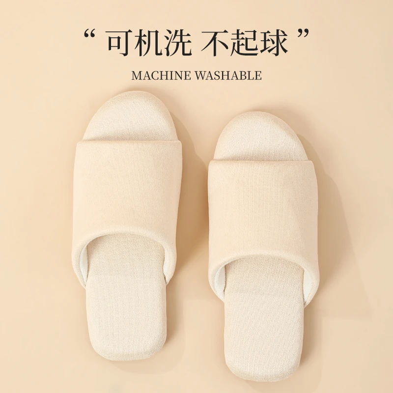 静音拖鞋四季无声木地板室内家居棉拖鞋男士款2025新款爆款防脚臭