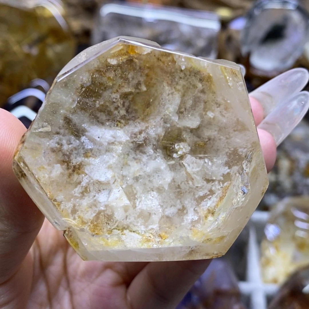 水晶珠宝半成品未镶嵌