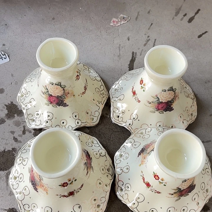 碟微瑕介意勿拍……4个06