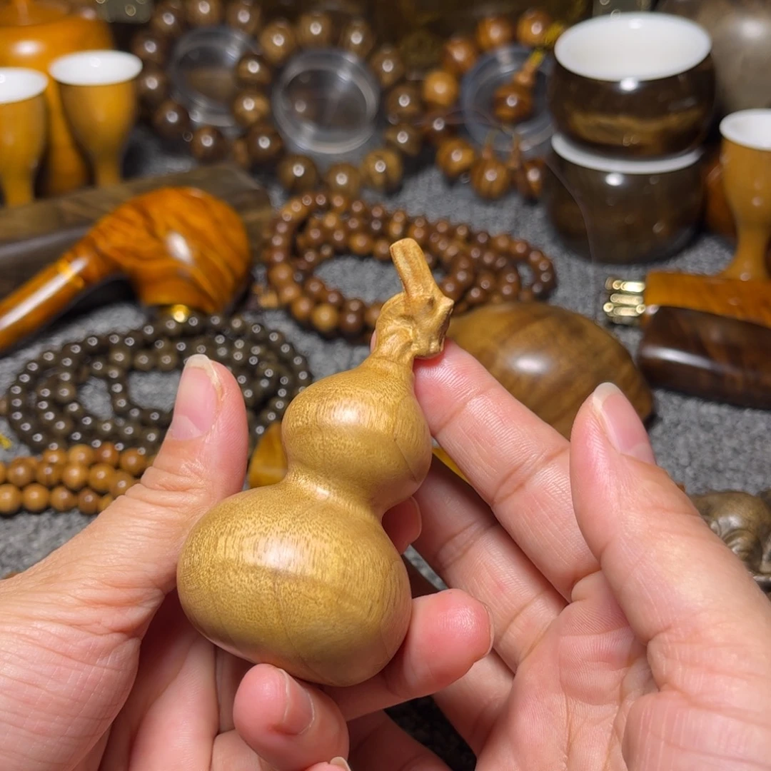 金丝楠枯木葫芦手把