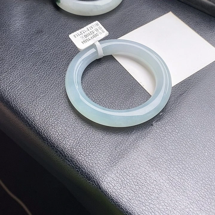 未镶嵌手镯翡翠57➕圆条