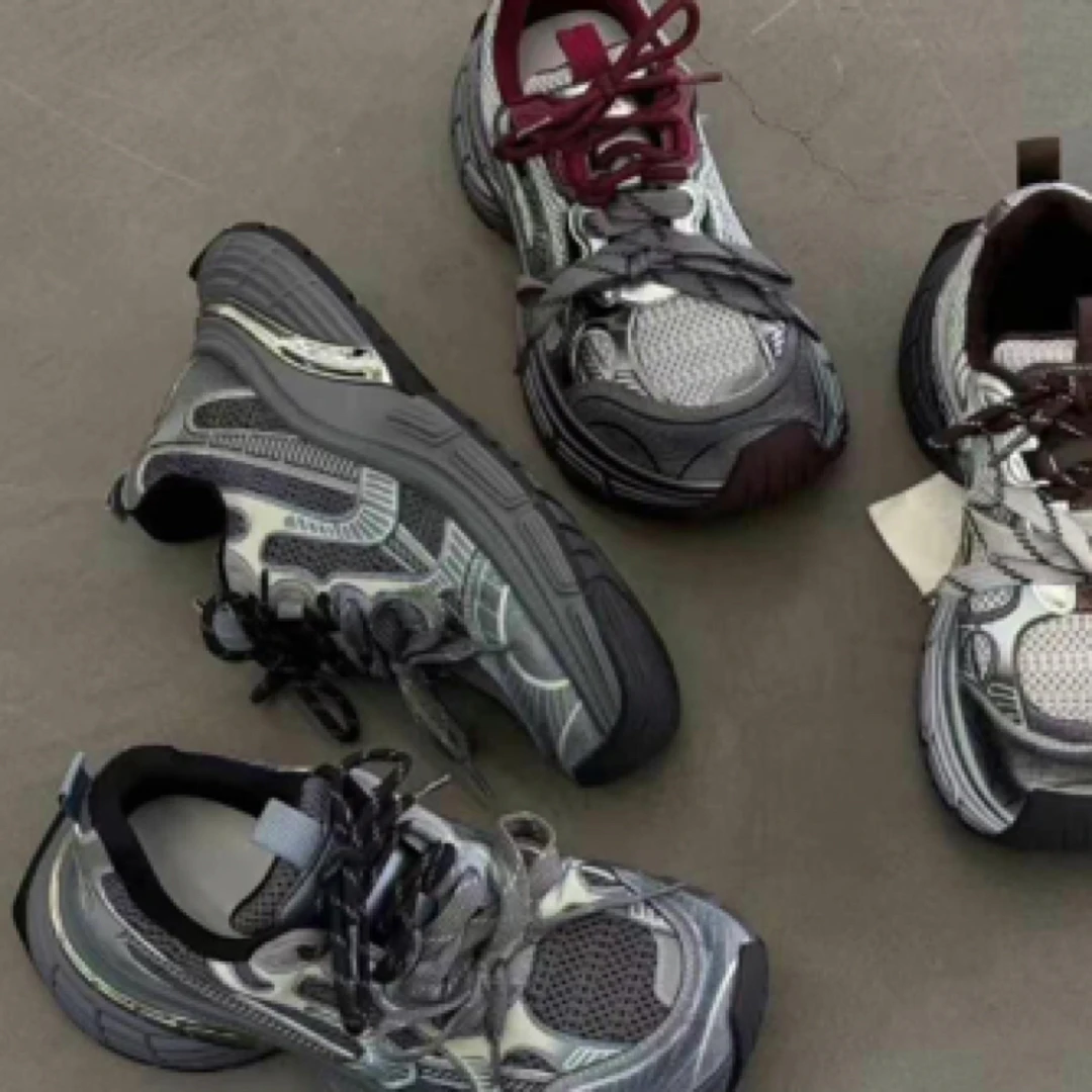 银基二姐～推荐时尚舒适百搭加绒保暖老爹鞋6010-2