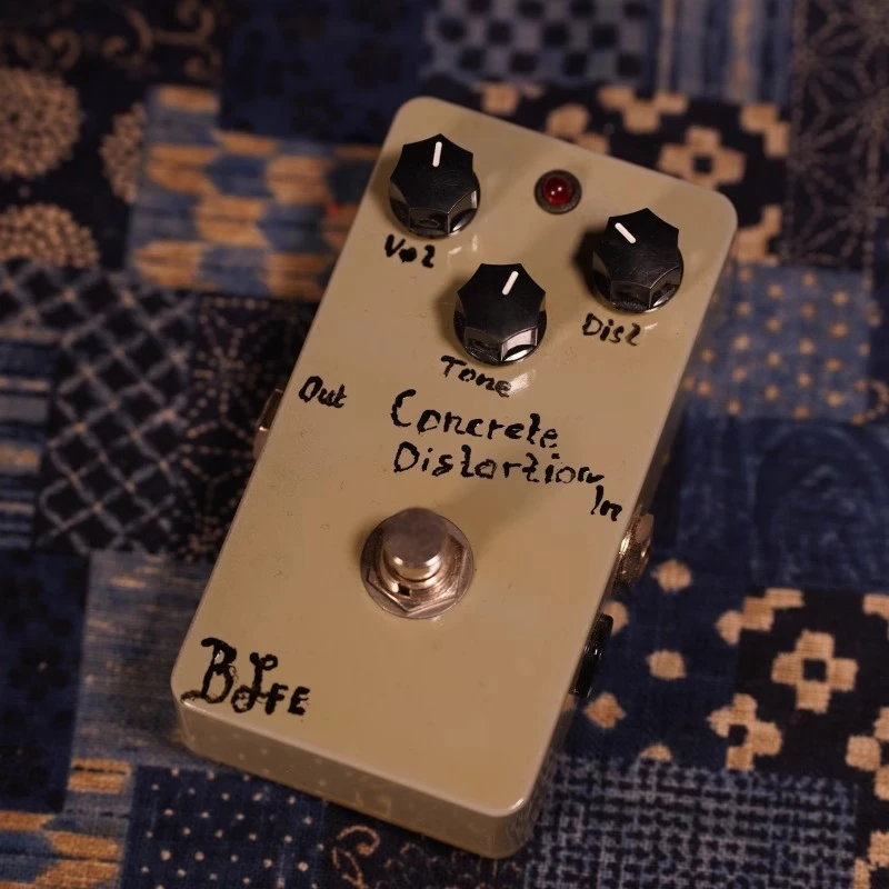 bjfe Concrete Distortion 塑形失真单块效果器