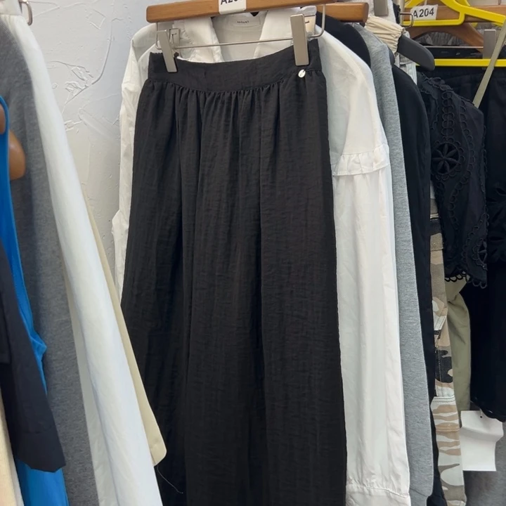 ABOUT MOON 黑色半身裙 M