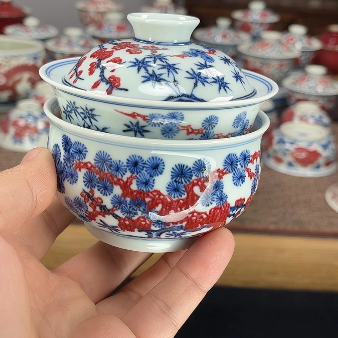 ？***？景德镇陶瓷青花釉里红