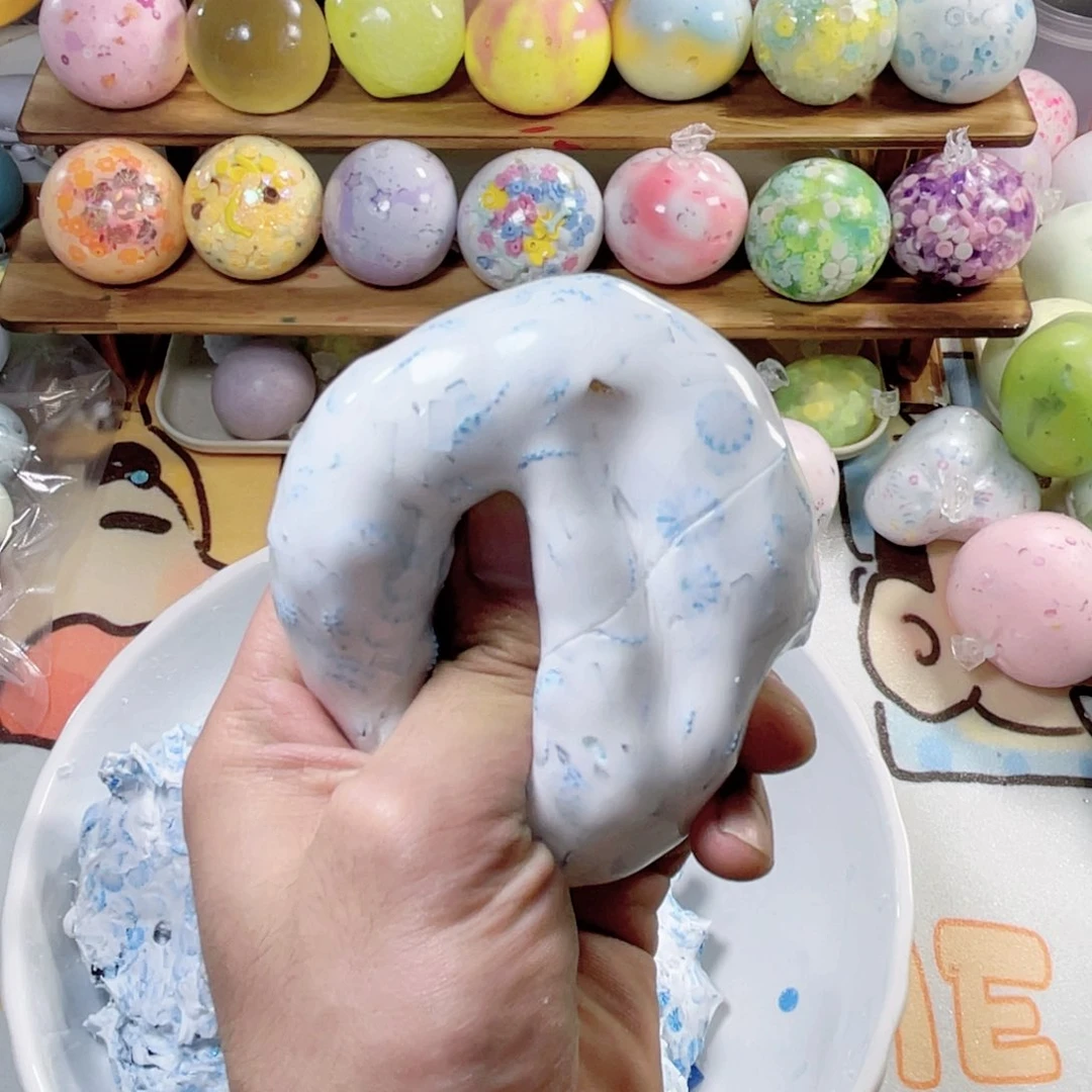 塑料蓝脆6cm大球肌无力