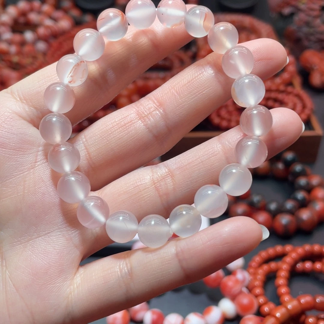 南红玛瑙手链未镶嵌