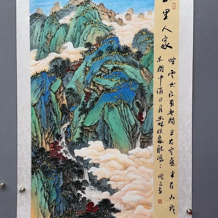 国画书法作品多次参加
