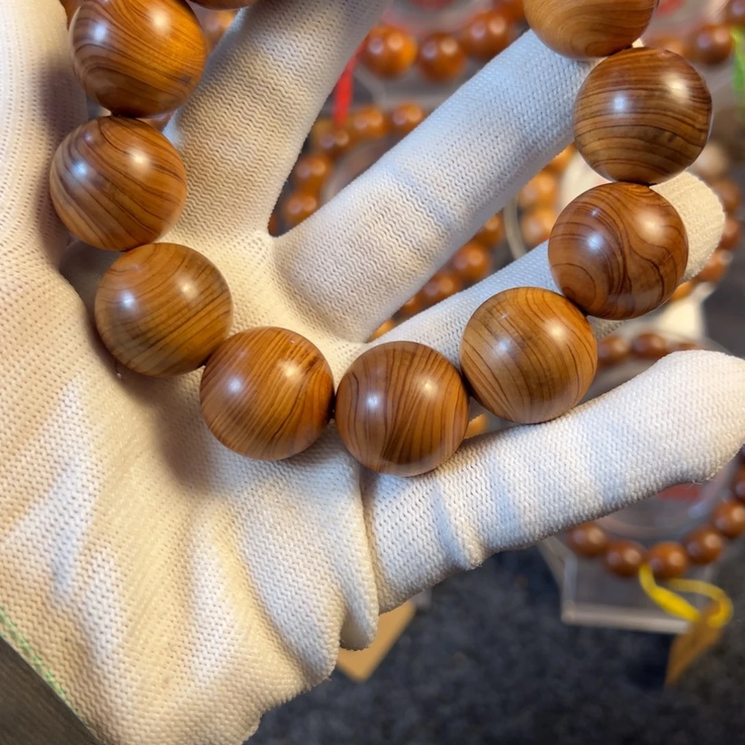 柏木雨*太行崖柏手串