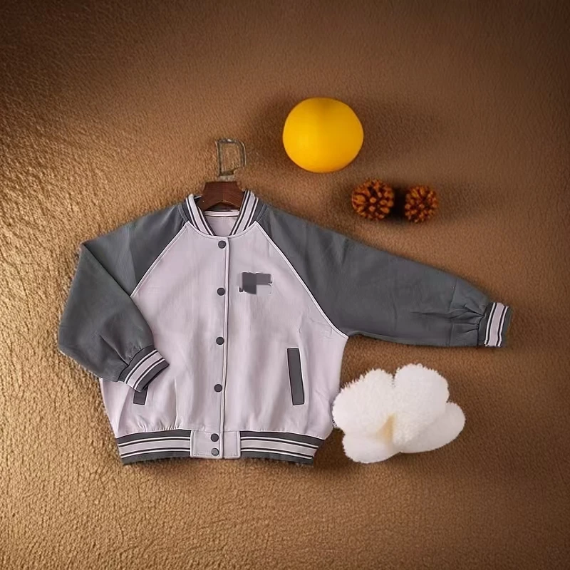 《昊妈家》宽松百搭时尚女童  外套56801