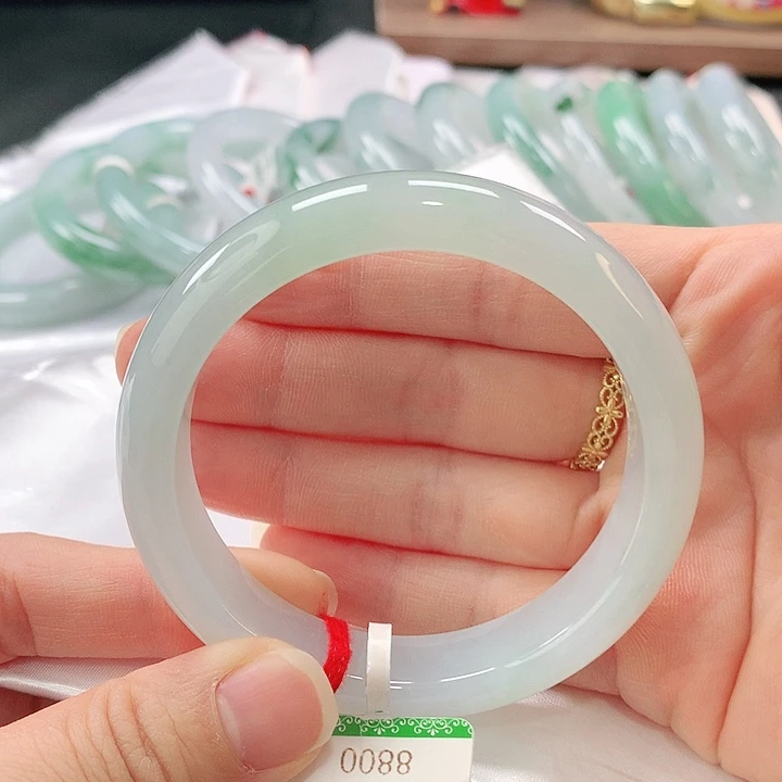 未镶嵌手镯翡翠缅甸A货翡翠手镯