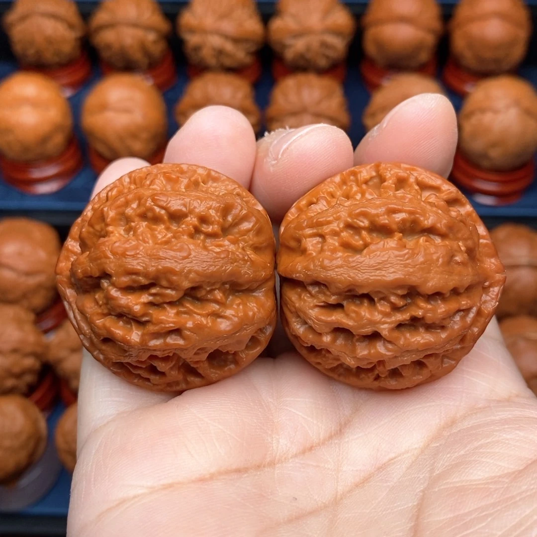 把件文玩核桃手捻至尊粗筋