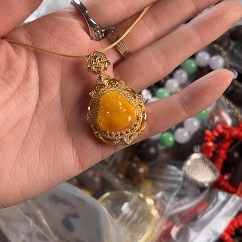 吊坠滴血莲花菩提