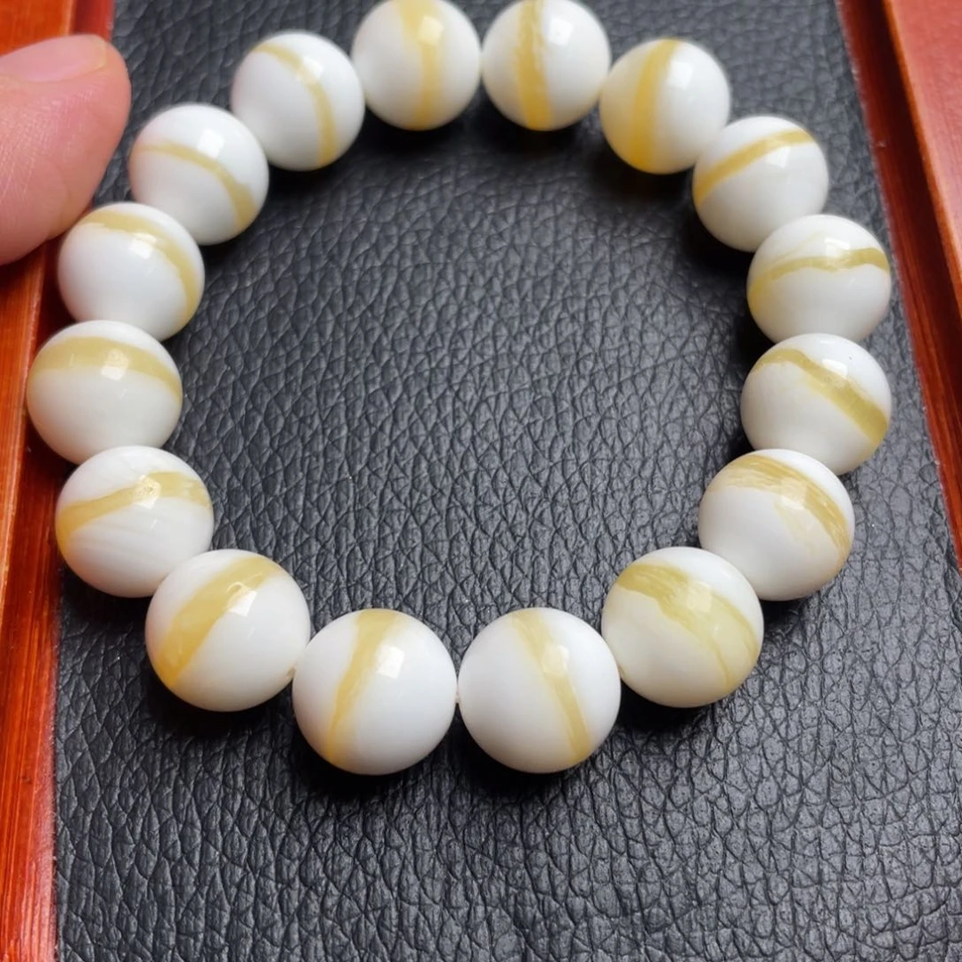 天***子珐琅非金属12.4mm精品手串