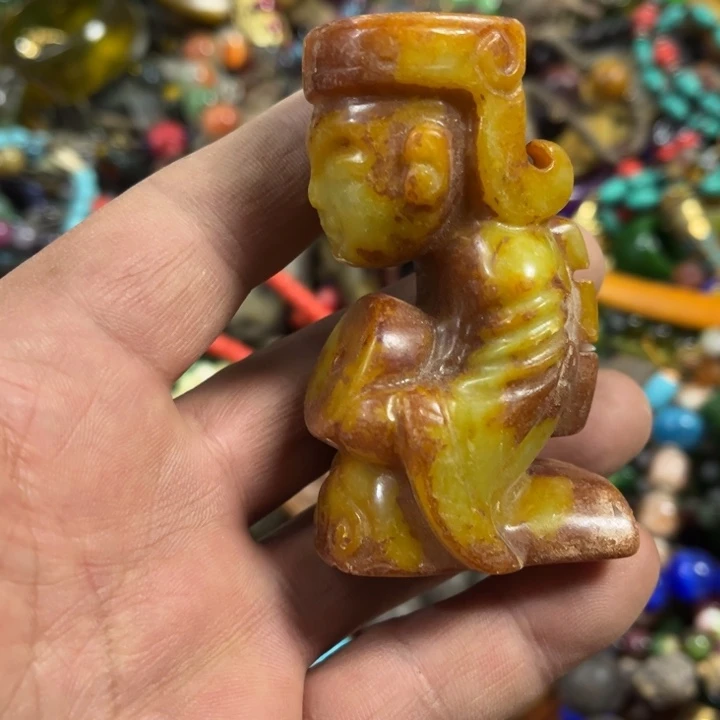 未镶嵌和田玉（糖玉）挂件