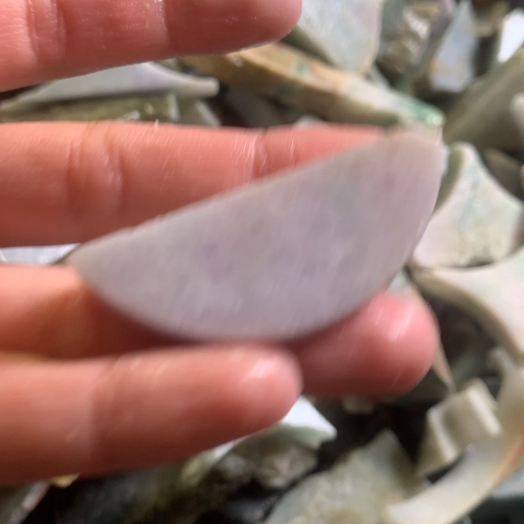 翡翠颈饰未镶嵌缅甸翡翠