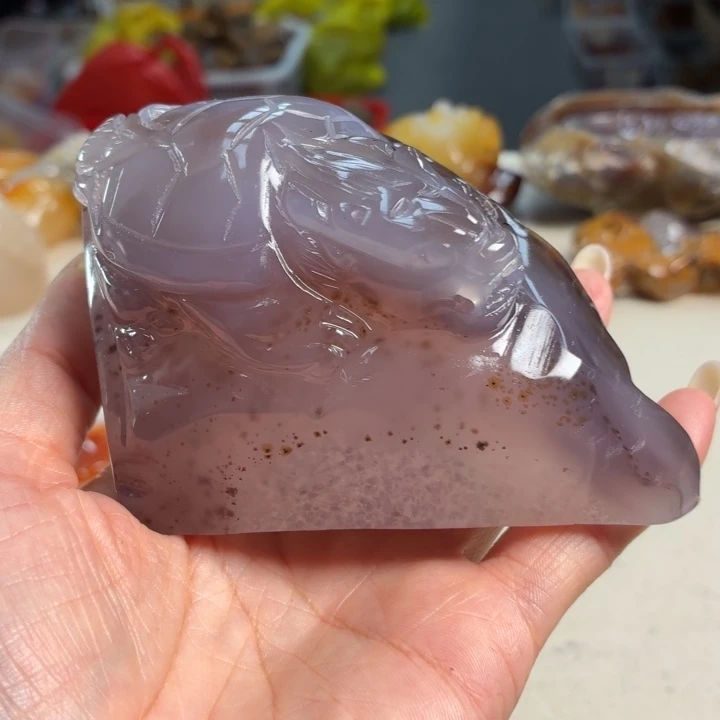 玛瑙/玉髓未镶嵌吊坠(不含链)