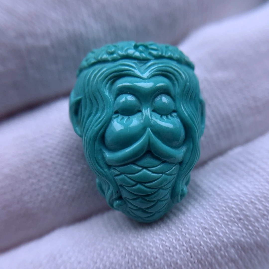 未镶嵌绿松石珠宝奇石