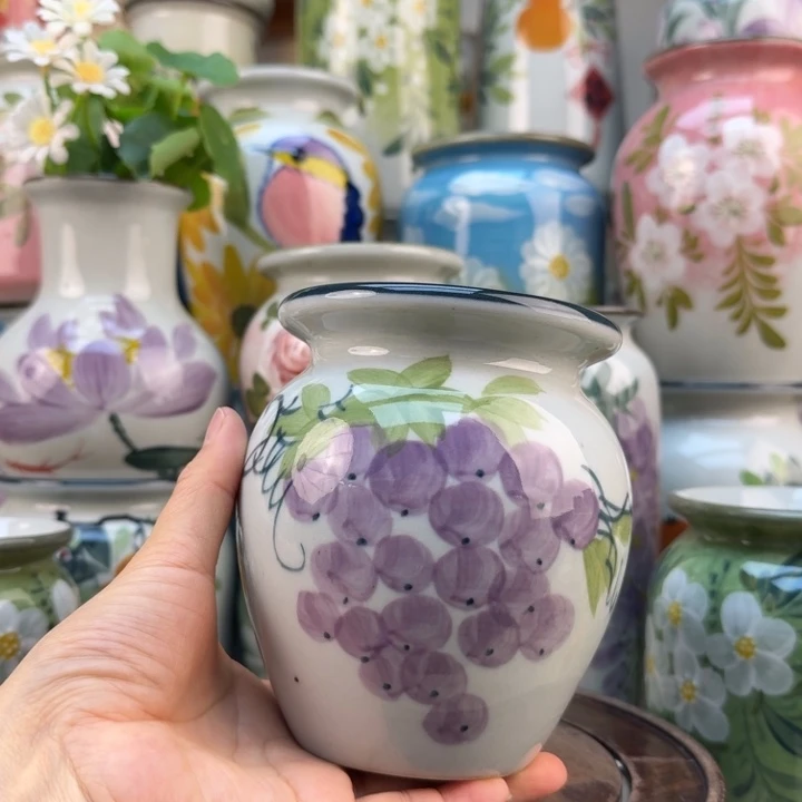 瓷片花瓶56566556656565655665