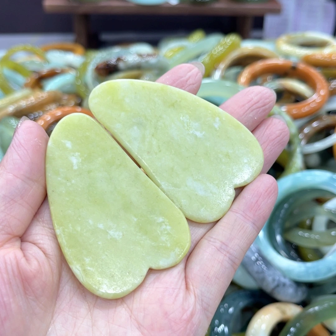 未镶嵌岫玉手镯手镯