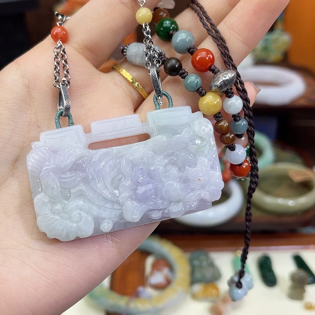 ୧***）翡翠未镶嵌手链手链