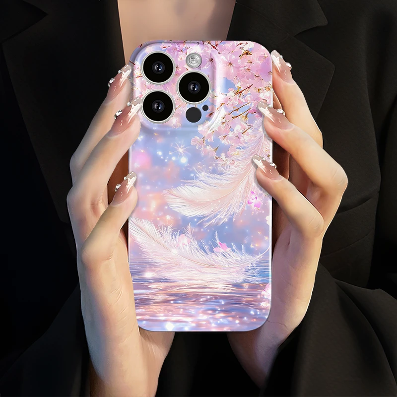 适用于苹果16华为OPPO小米VIVO高颜值百搭潮流软菲林手机壳CA0921