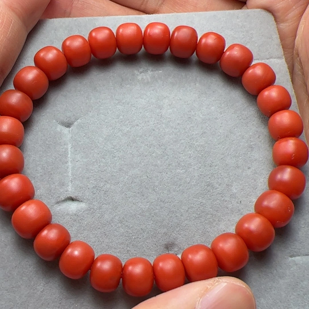南红玛瑙珠子未镶嵌