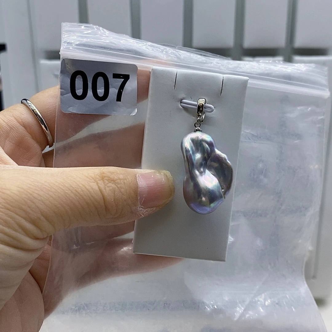 颈饰合金淡水珍珠