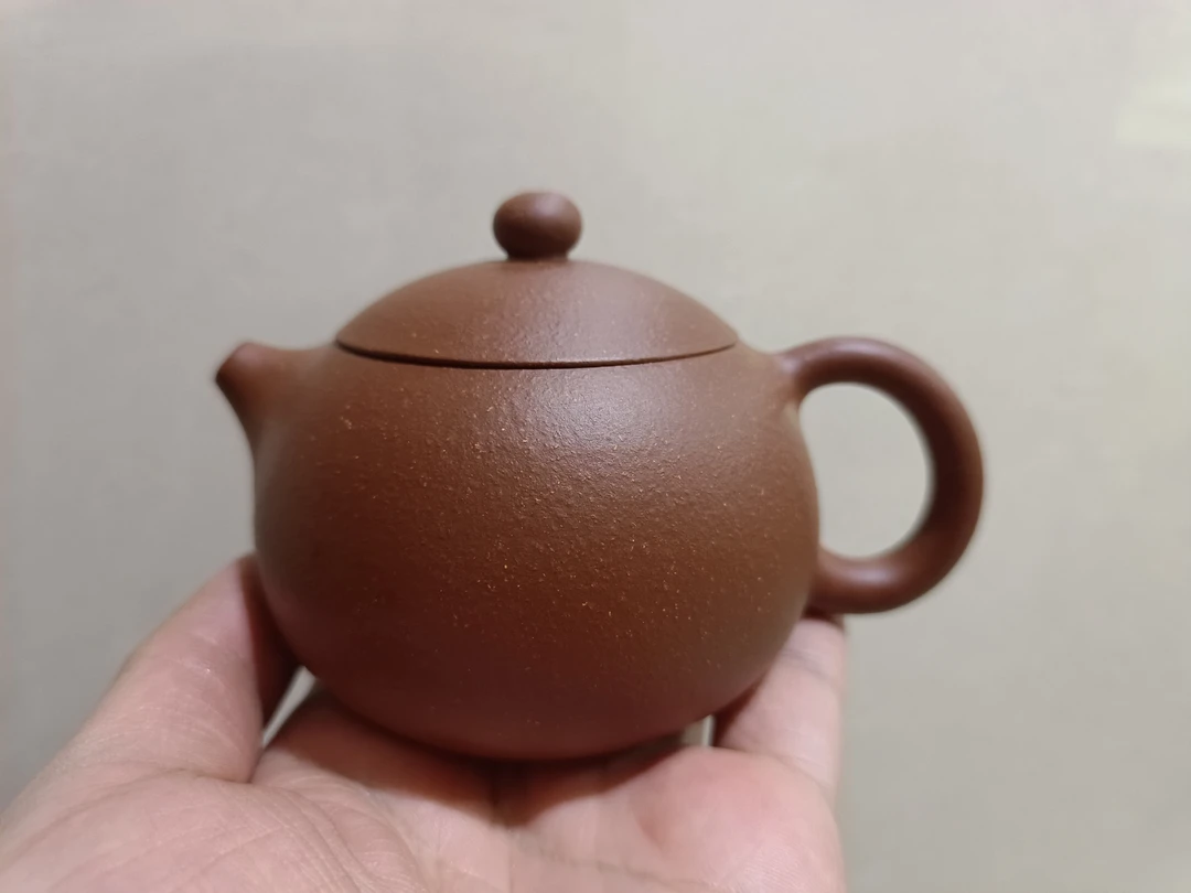 民间老艺人半手制作 西施壶 红降坡 200CC