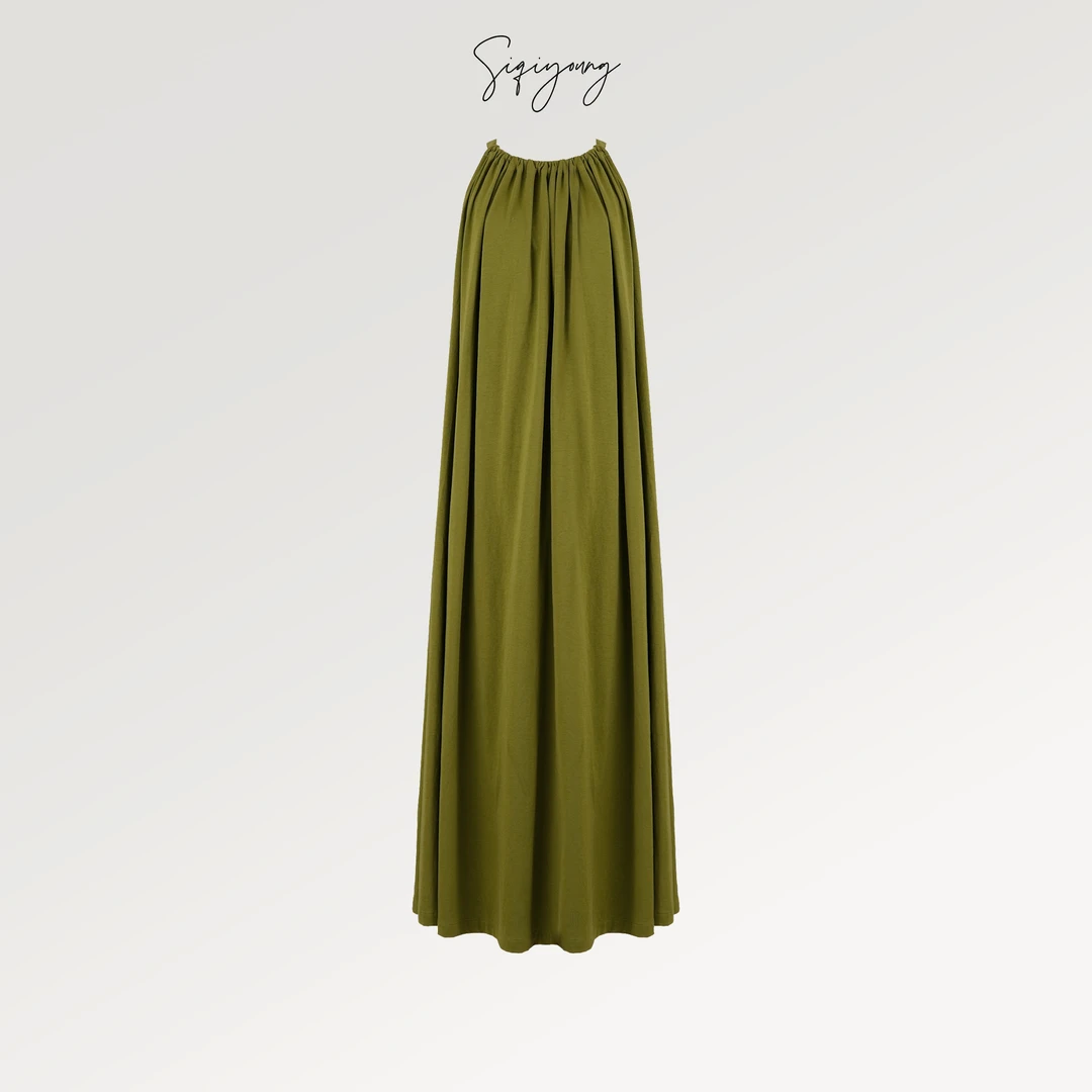 SIQIYOUNG【Maggie精选】肯尼亚-挂脖长裙