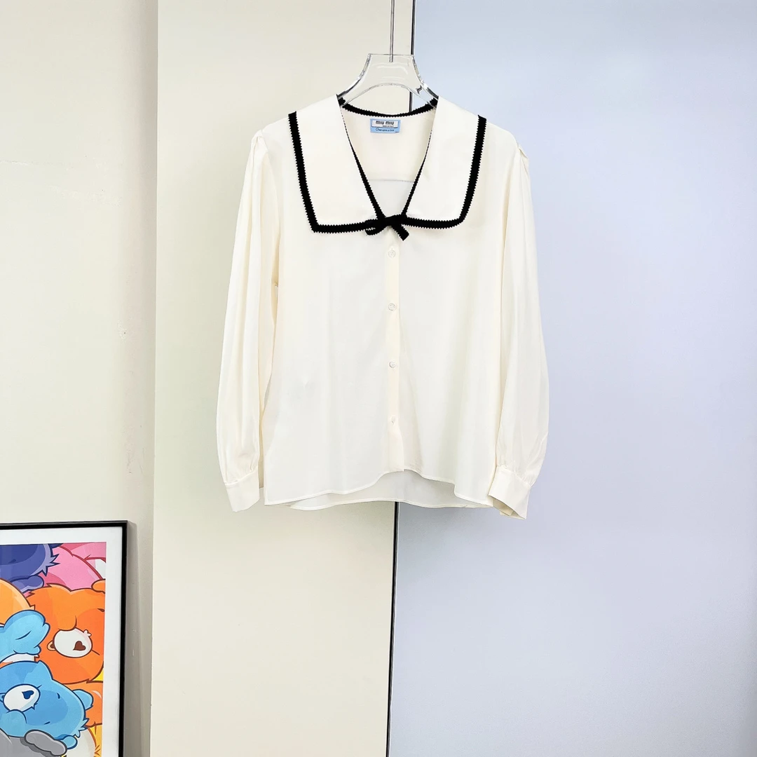 99新 MIU MIU/缪缪 衬衫/36码/Xspa4869