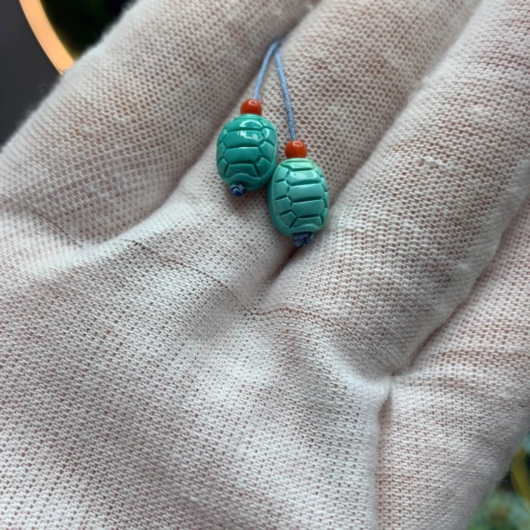 绿松石挂件未镶嵌