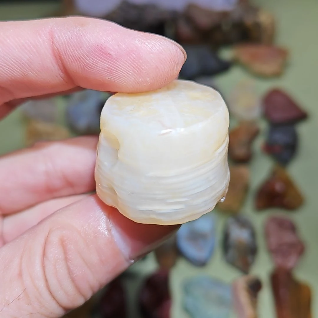 石材戈壁石手把件摆件