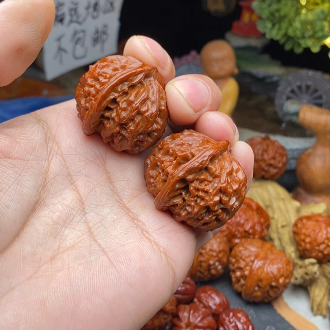 二***把件文玩核桃宫灯