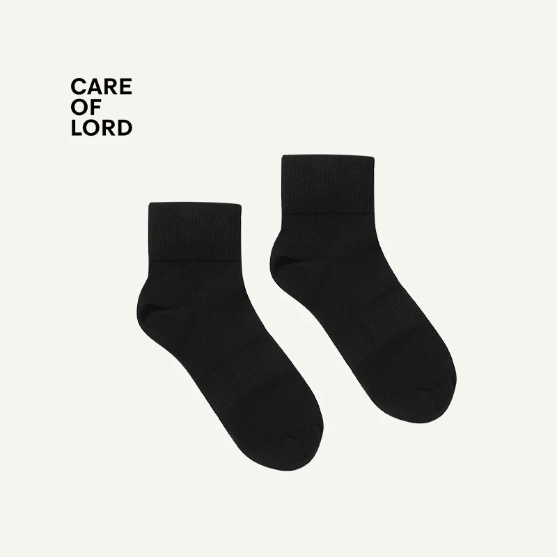 非卖品｜CARE OF LORD 男士黑色短袜