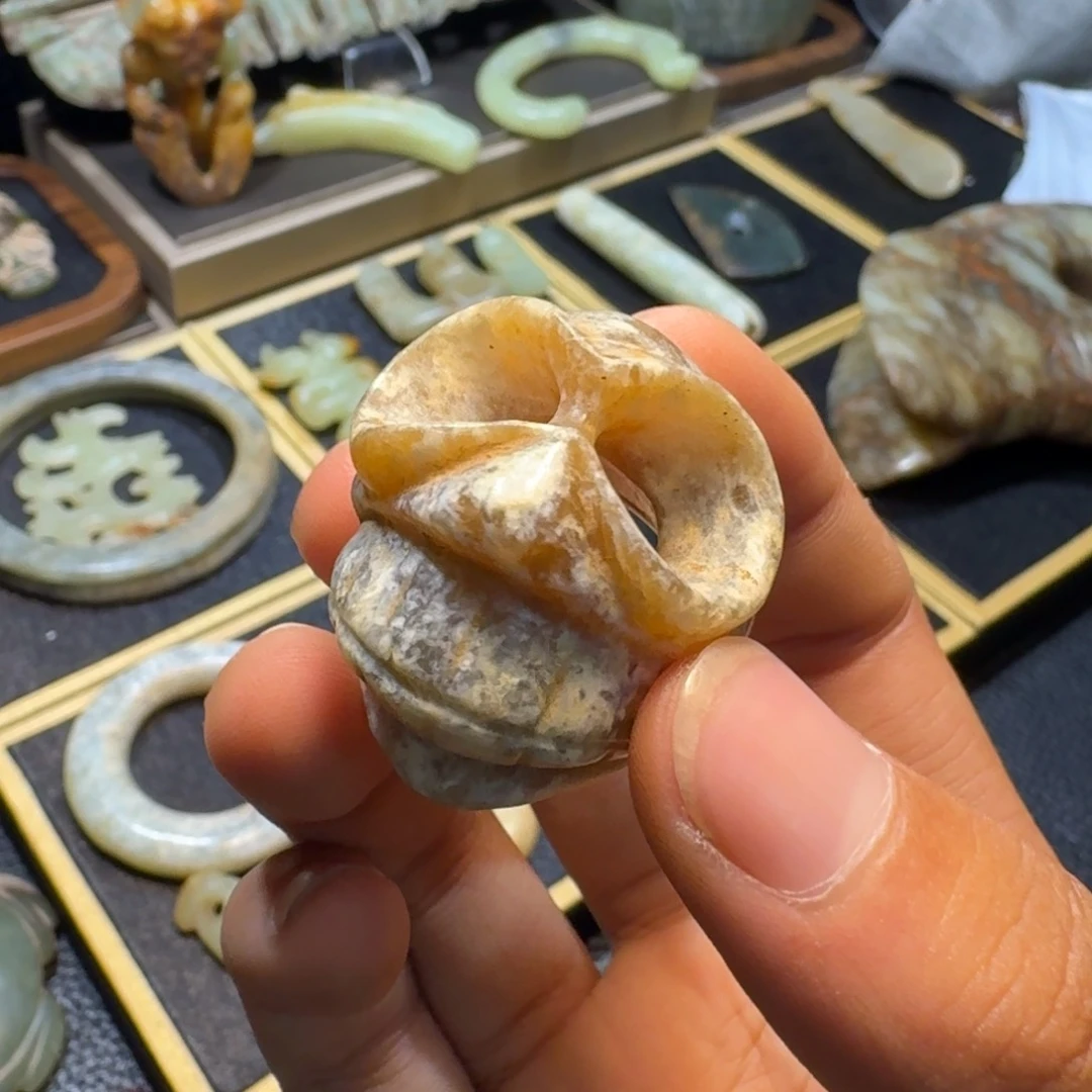 山***斋玉玉摆件小头器形