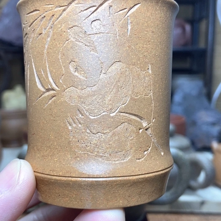 紫砂茶杯紫砂主人杯