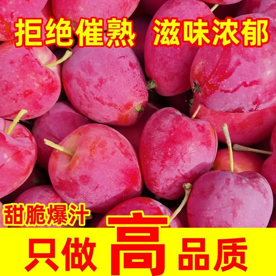 东北特产鸡心果酸甜可口脆嫩多汁产地直发5斤小果