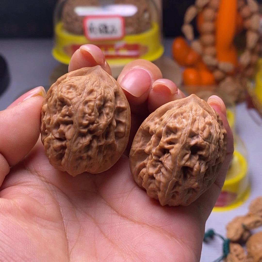 把件文玩核桃016野生果33尺全品